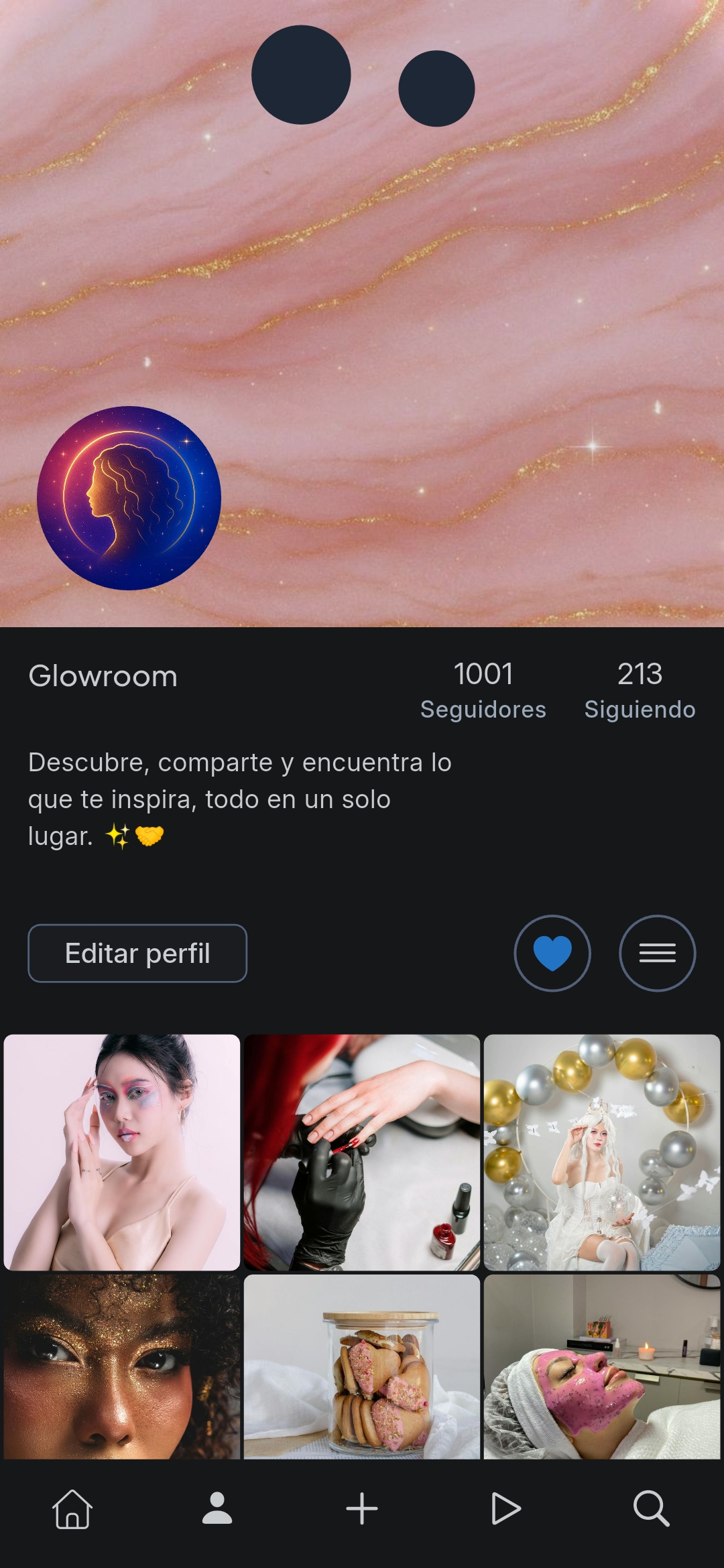 Perfil de usuario en Bondyweave